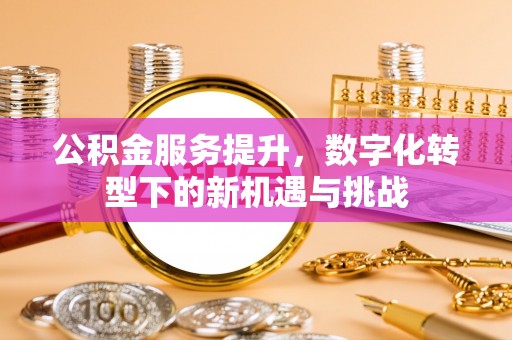 淮北公积金服务提升，数字化转型下的新机遇与挑战